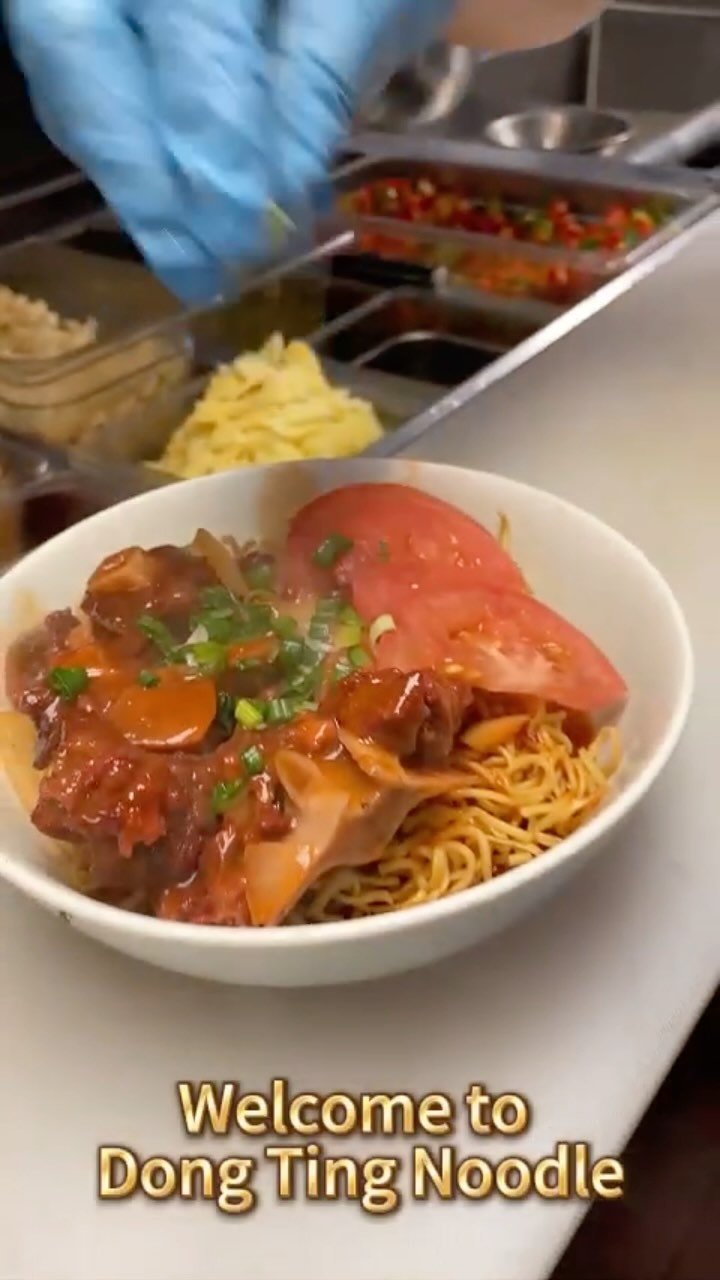 Hearty Pork Rib Noodle Soup